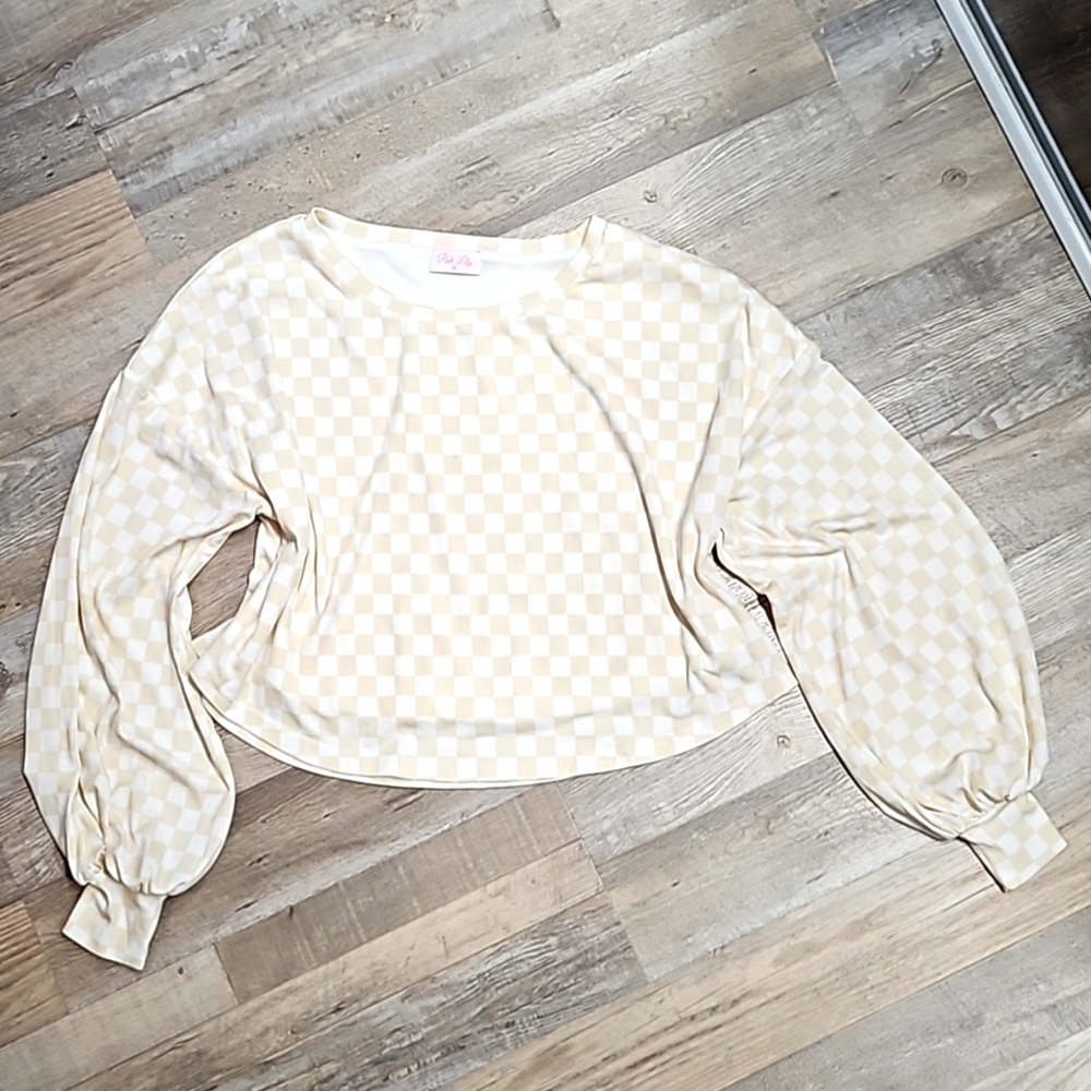 Checkered Pajama Set - Picture 2 of 6
